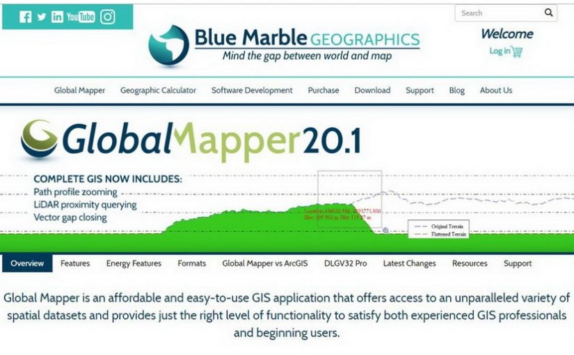 Global Mapper 20.1 Yayınlandı